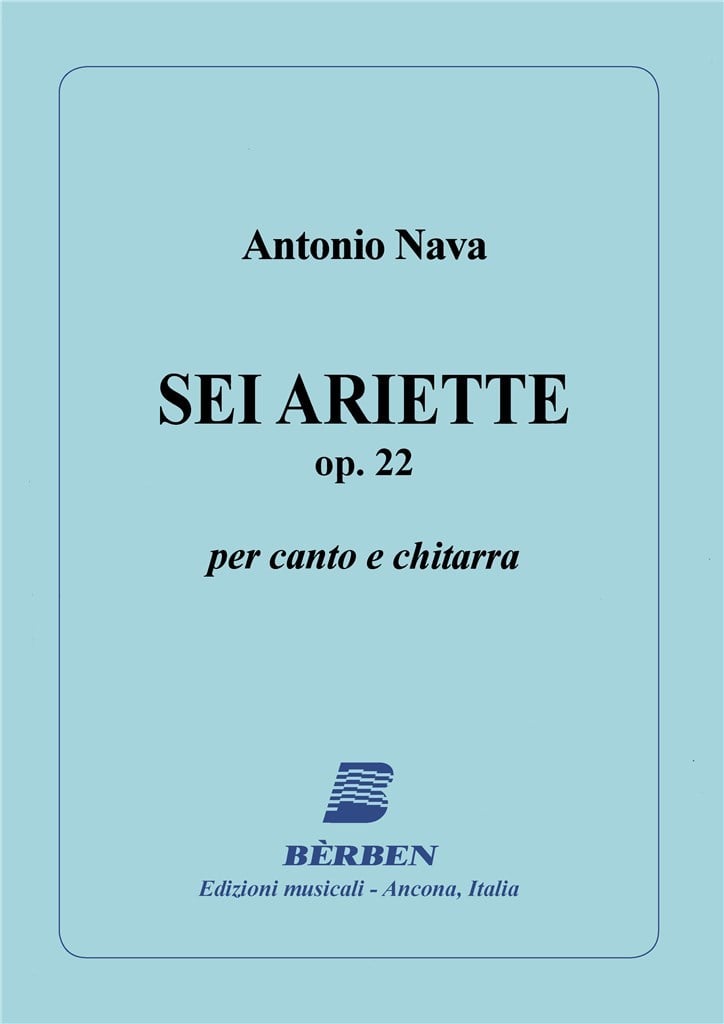 Sei Ariette Op 22